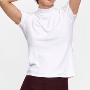 Super Sale! 3/30$🎉Zara Ribbed Mock Neck T-Shirt